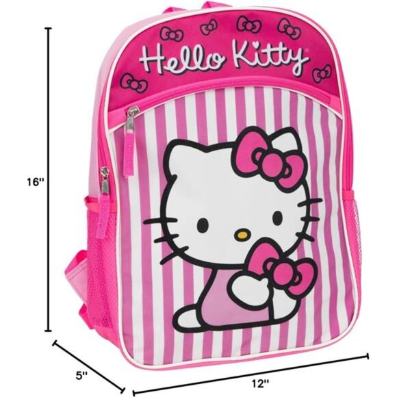 Fast Forward Girls' Backpack, Pink, Large - Picture 5 of 6